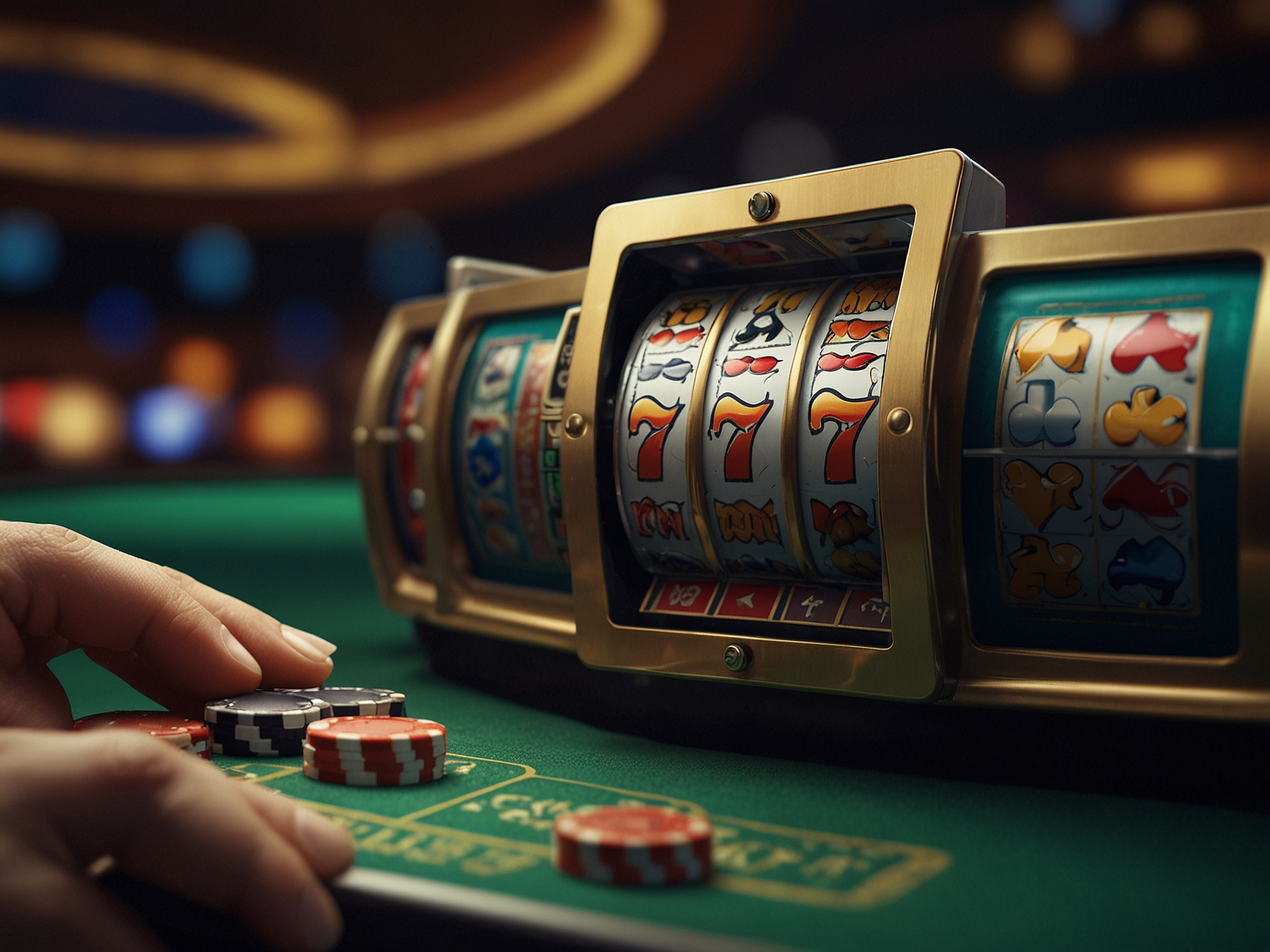 Juego en modo demo en dispositivo móvil